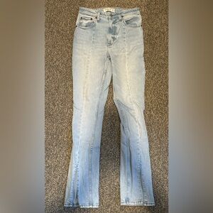 Abercrombie & Fitch Skinny Jeans with Split Hems